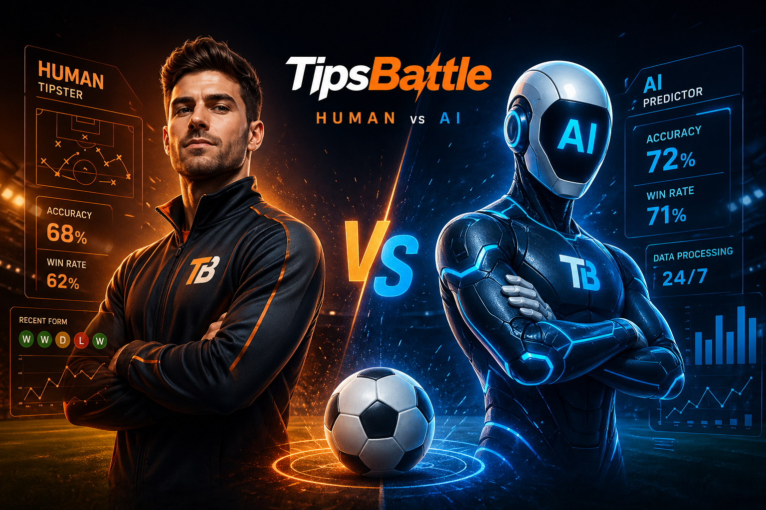 Human tipster vs AI predictor